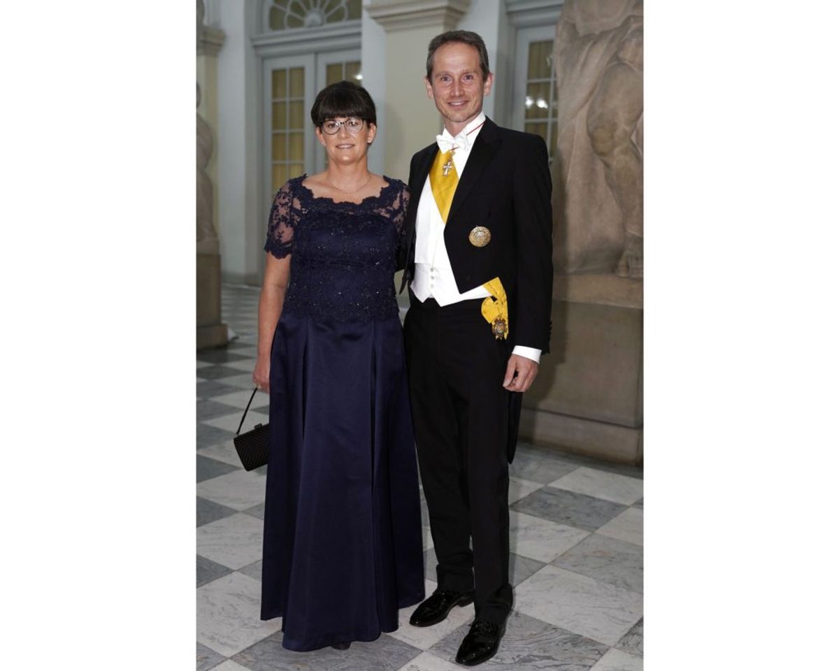 Ligesom Danmark har en kronprins, har partiet Venstre det også; Kristian Jensen og fru Trine. (Foto: Scanpix)