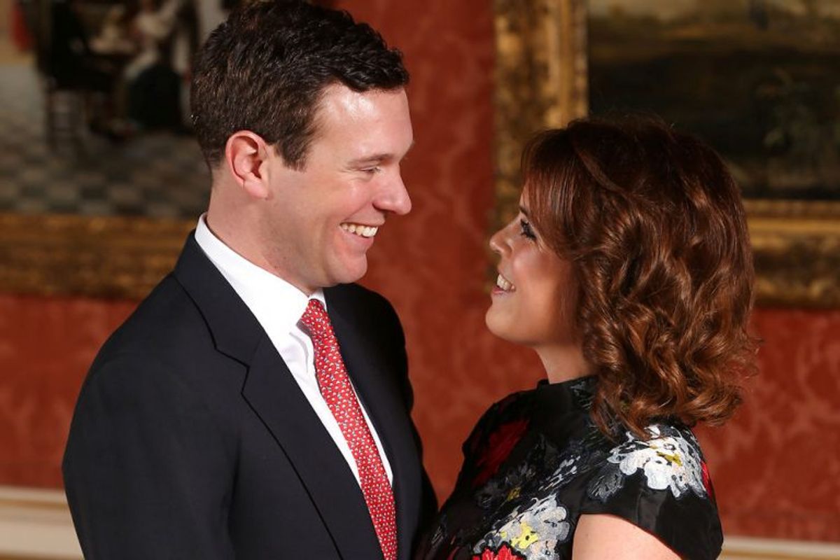 Prinsesse Eugenie skal giftes med Jack Brooksbank. Foto: Jonathan Brady/Scanpix (Arkivfoto)