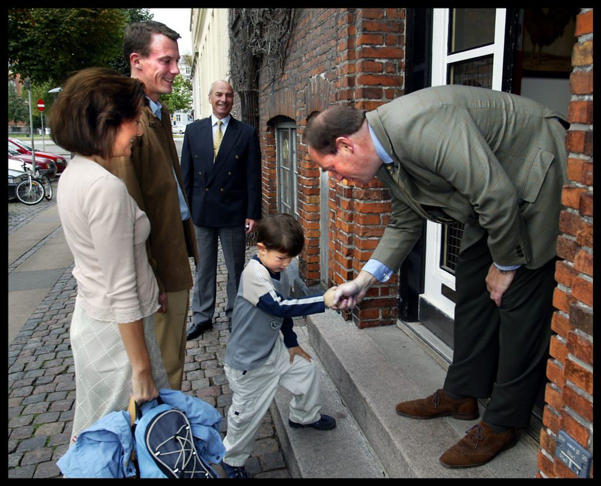 Prins Nikolai begyndte i 2004 på Krebs Skole. Foto: Scanpix