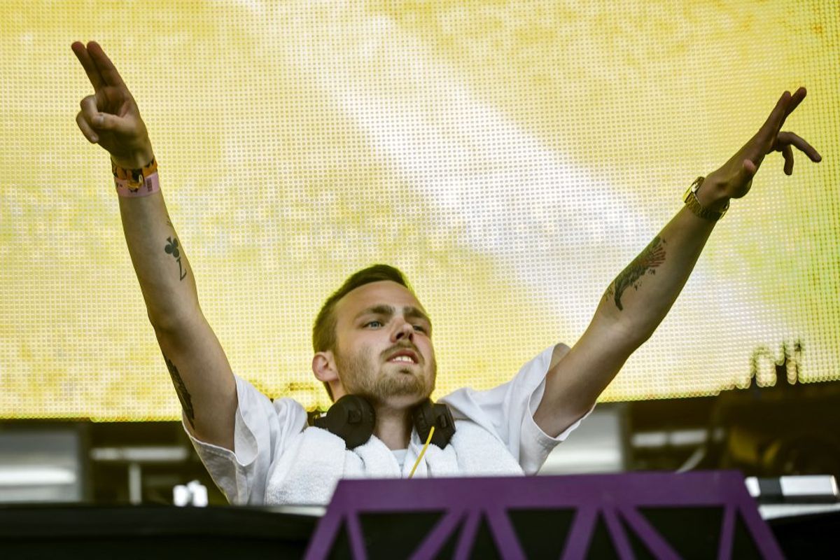 DJ’en Eloq – med det borgerlige navn August Fenger Janson – er søn af Søs Fenger. (Foto: Torkil Adsersen/Scanpix 2013)