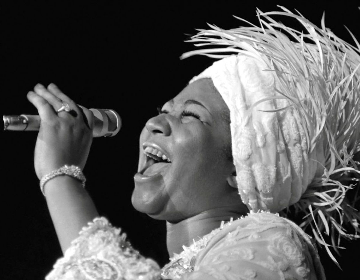 Aretha Franklin blev 76 år gammel. Hun døde af kræft. Foto: Scanpix