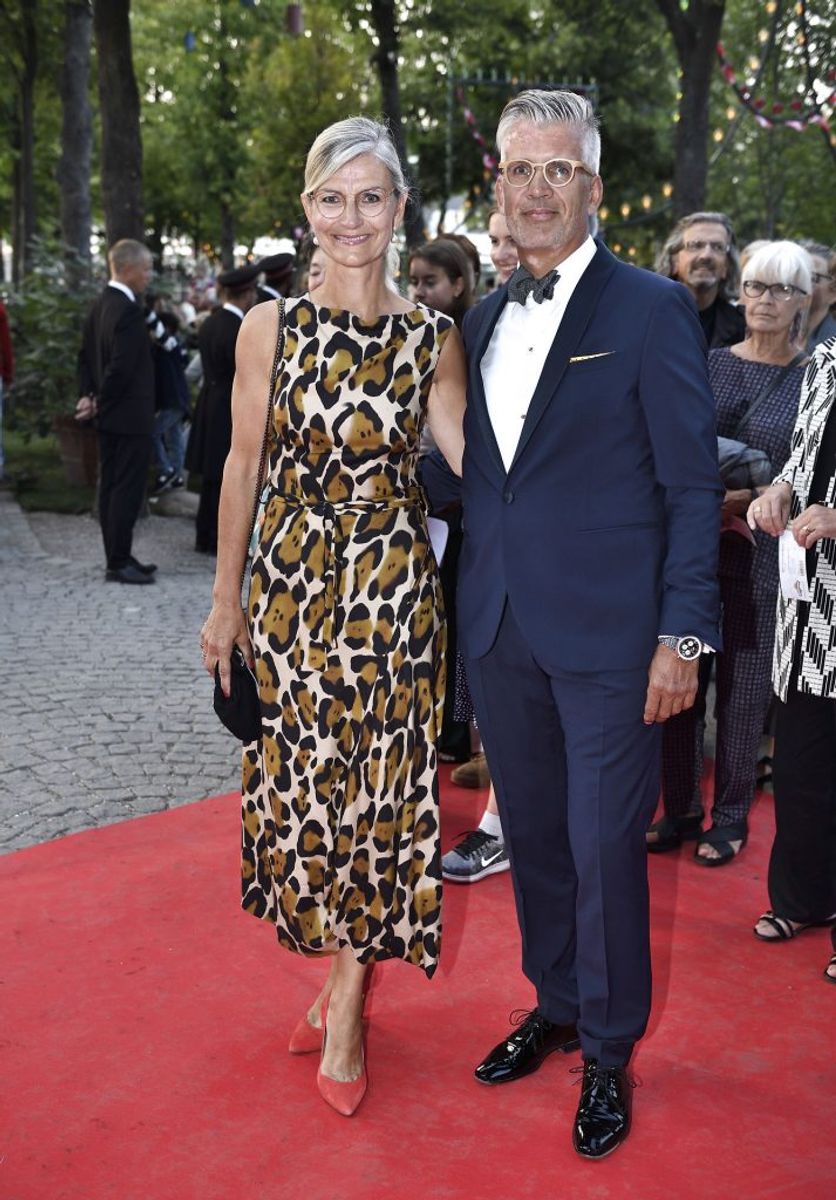 Kronprinsesse Mary og prinsesse Benedikte til premiere på New York City Ballet i Tivolis Koncertsal i København. Her er det udviklingsminister Ulla Tørnæs, onsdag den 15. august 2018.. (Foto: Tariq Mikkel Khan/Ritzau Scanpix)