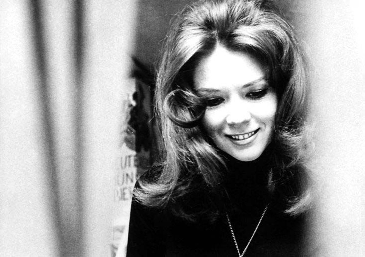Her ses Diana Rigg som “Bond”-pige i 1969. Foto: Scanpix (Arkivfoto)
