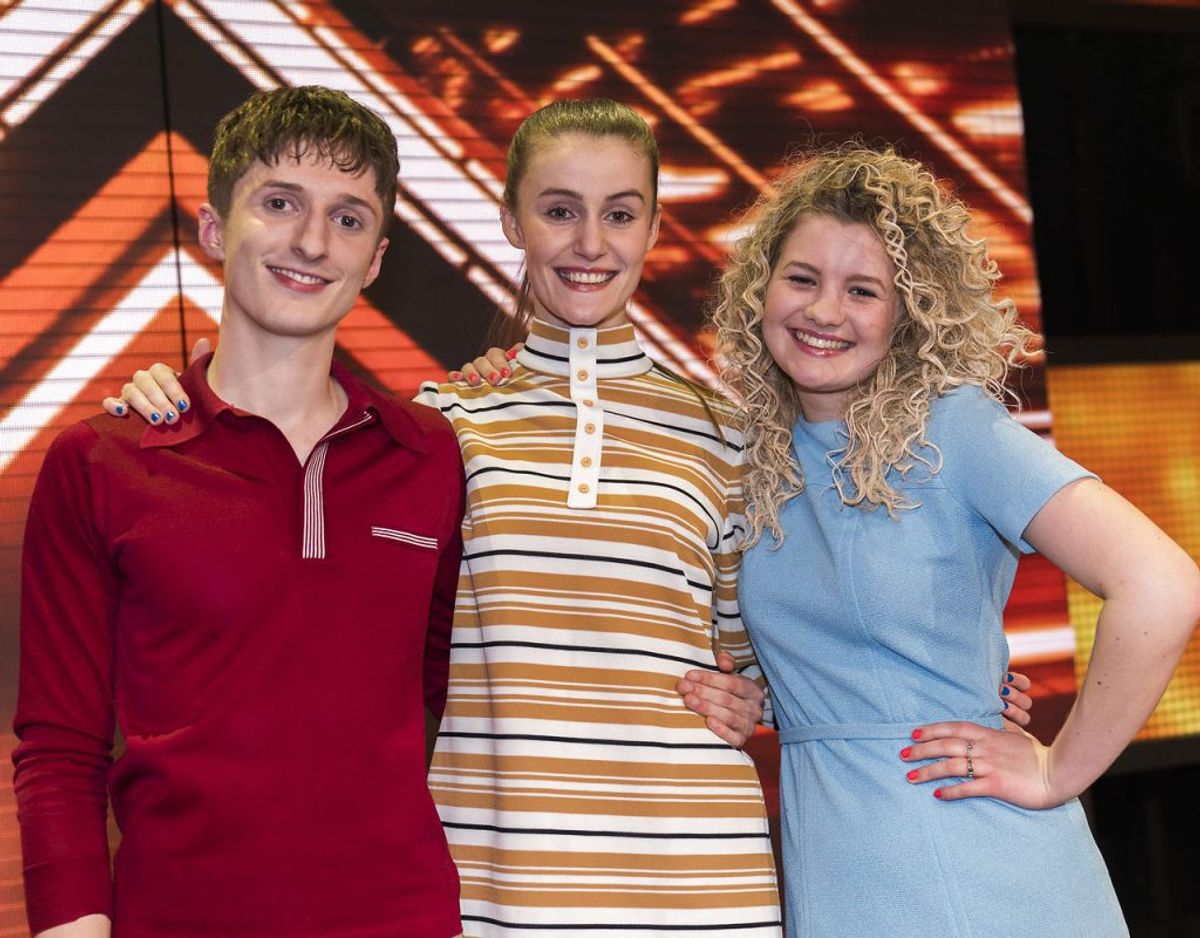 Place on Earth ser fordele og udfordringer i at stille op som gruppe i X Factor finalen. Foto: Martin Sylvest/Scanpix Ritzau.