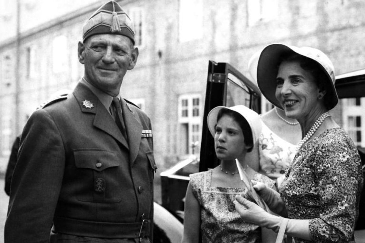 Kongen Frederik IX sammen med dronning Ingrid og prinsesse Anne-Marie. Billedet er givetvis fra begyndelsen af 1950’erne. Arkivfoto: Scanpix