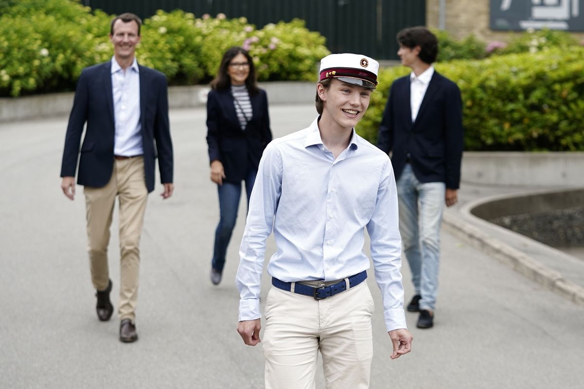 Prins Felix bliver student fra Gammel Hellerup Gymnasium.
Foto: Mads Claus Rasmussen