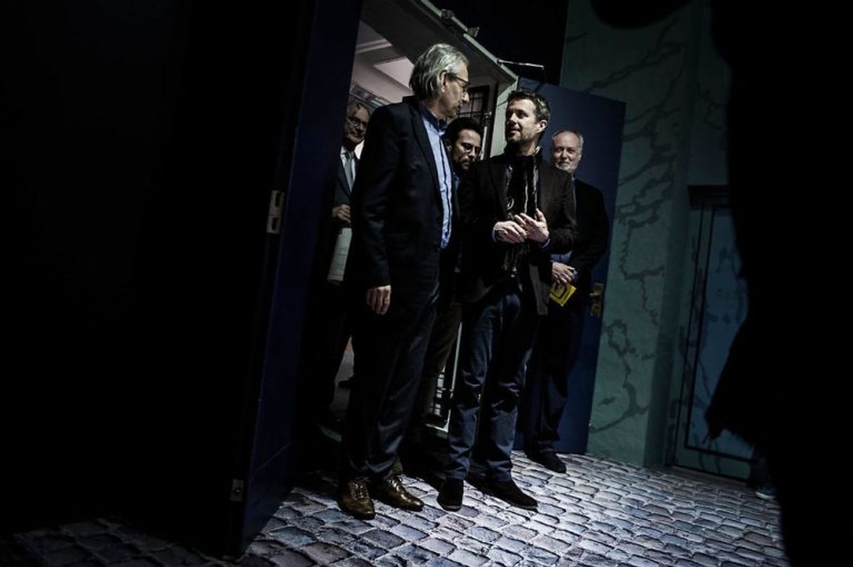 Kronprins Frederik kom rundt i udstillingen. Foto: Tim Kildeborg Jensen/Scanpix