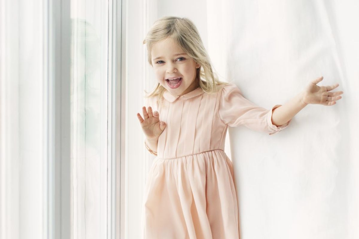 Det svenske kongehus offentliggør nye billeder af prinsesse Leonore. Her ses fødselaren på et af de nye billeder. Foto: Erika Gerdemark, Kungahuset.se
