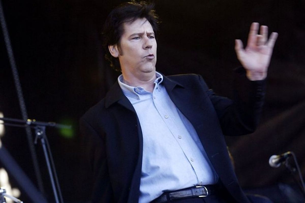 Shakin’ Stevens fylder 70 år. Her ses han ved en koncert på Langelandsfestivalen. Foto: Mogens Flindt/Scanpix (Arkivfoto)