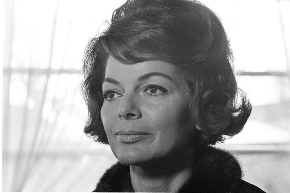 1956: Lys Assia var den første vinder af Eurovision Song Contest. Hun vandt med sangen “Refrain”. Foto: Scanpix (Arkivfoto)