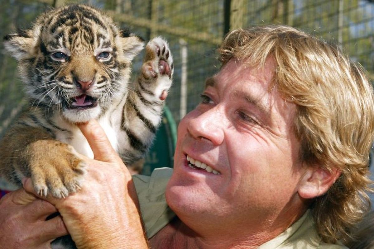 Steve Irwin var kendt over hele verden. Han blev bare 44 år gammel. Arkivfoto: Scanpix