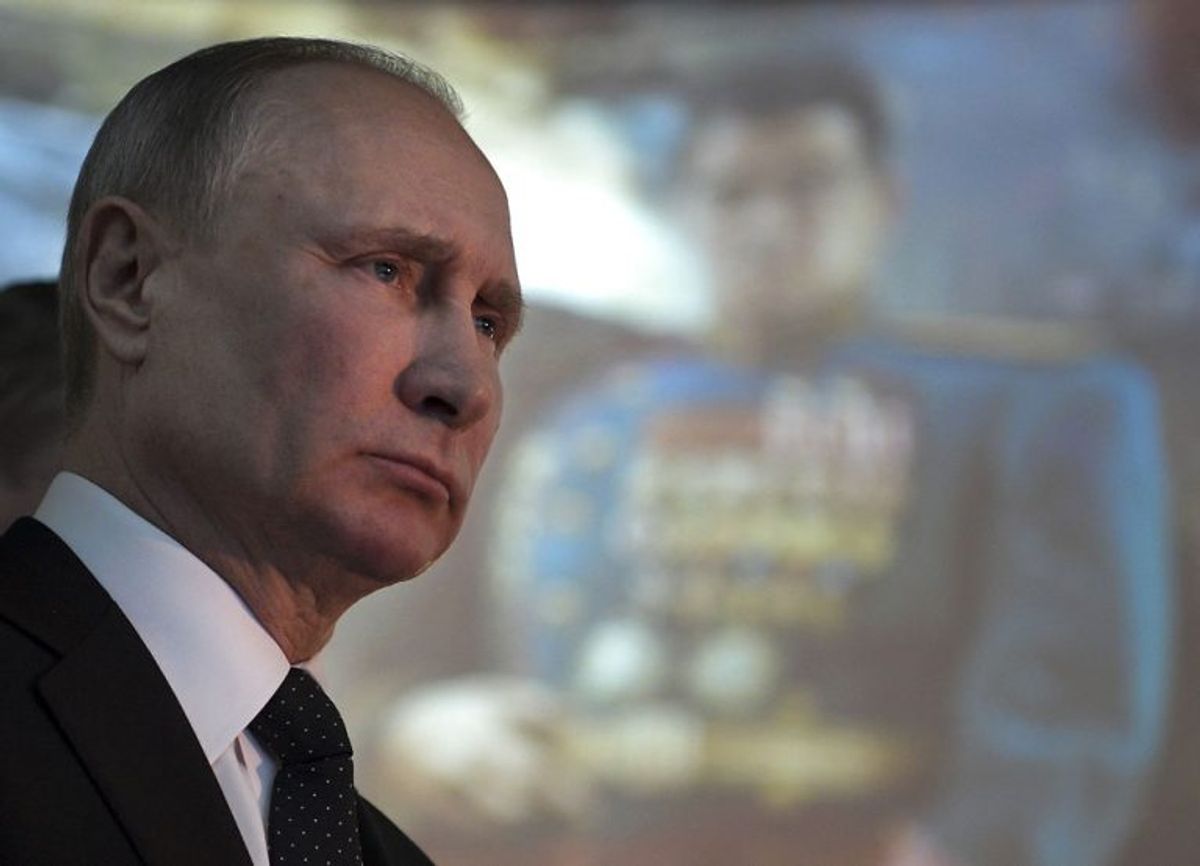 Ruslands præsident, Vladimir Putin, har sendt et kondolencebrev til dronning Margrethe efter prins Henriks død på Fredensborg Slot natten til onsdag 14. februar. Foto: Alexei Druzhinin/Scanpix (Arkivfoto)