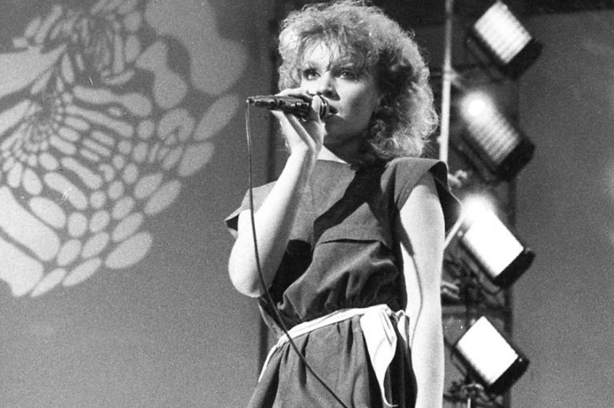 Gry Johansen-Meilstrup fik en 17.-plads til Eurovision i 1983 med “Kloden drejer”. Foto: Bent K Rasmussen/Scanpix (Arkivfoto)