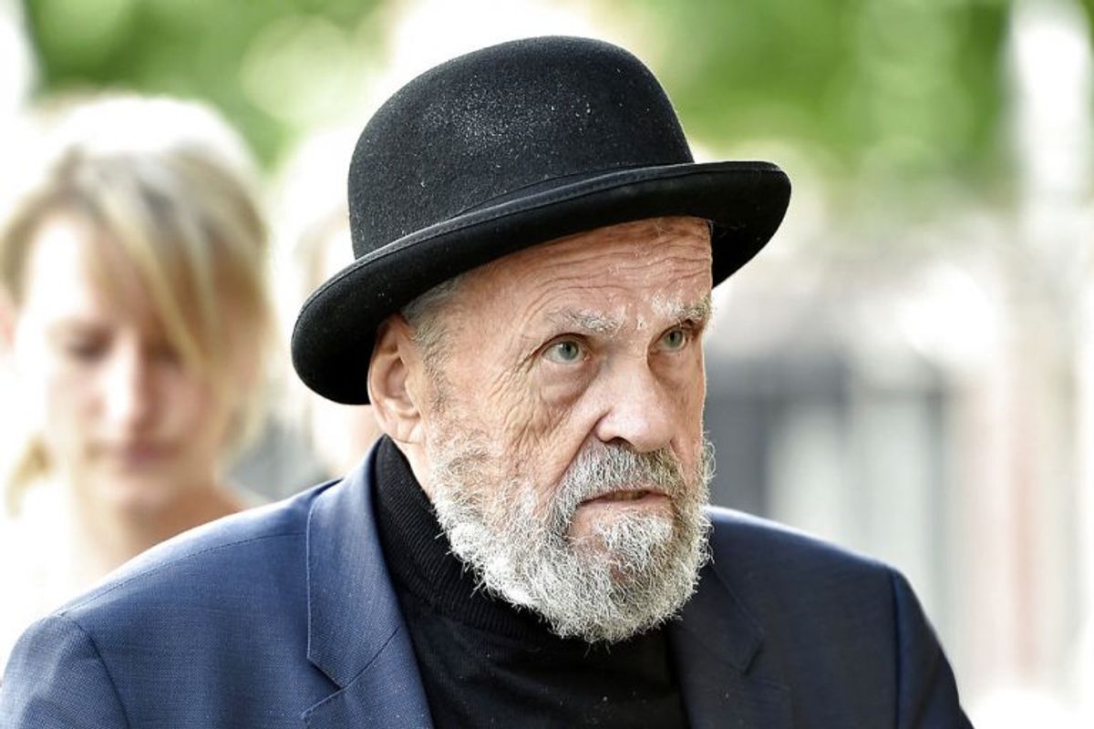 Gyldne Laurbær går til forfatteren Jesper Wung-Sung. Tidligere har så prominente navne som Johannes Møllehave (billedet), Ib Michael og Karen Blixen modtaget hæderen. Foto: Jens Nørgaard Larsen/Scanpix