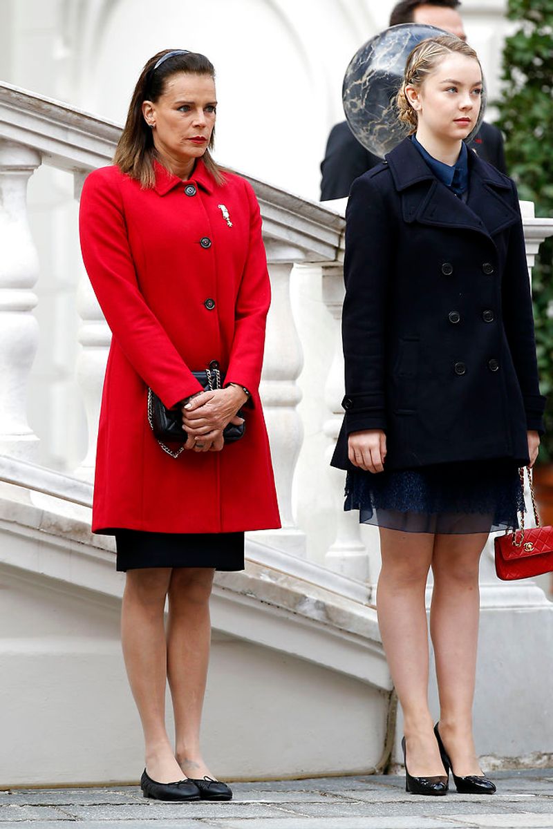 Prinsesse Stéphanie af Monaco har fødselsdag – her ses hun til venstre ved siden af prinsesse Alexandra. Arkivfoto: Sebastien Nogier/Scanpix