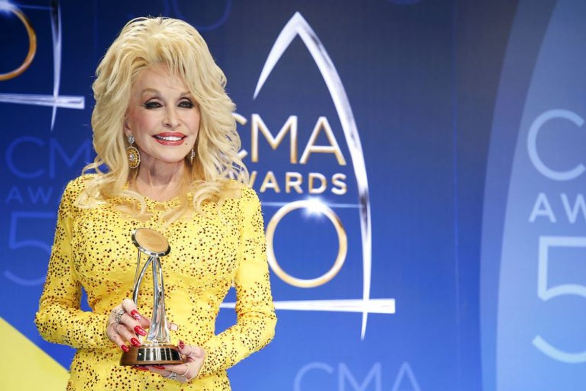 Her ses Dolly Parton ved et arrangement i november 2016. Arkivfoto: Jamie Gilliam/Scanpix