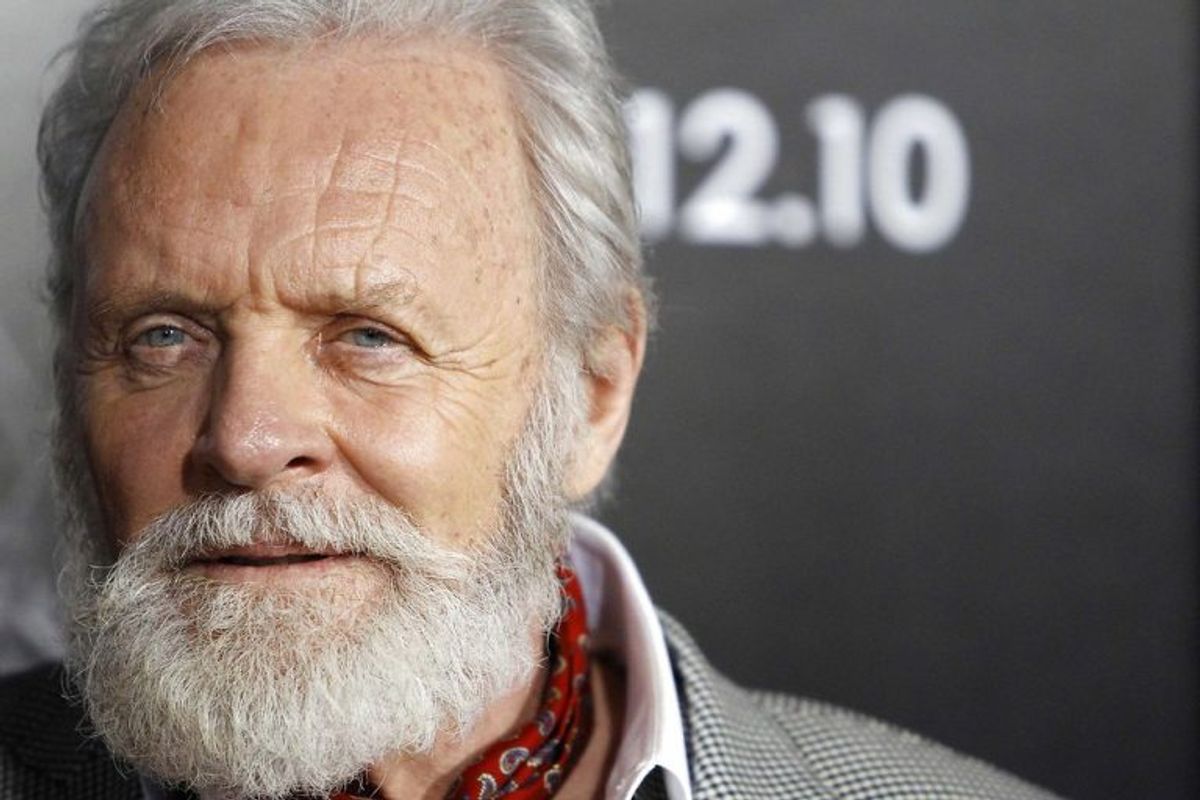 Anthony Hopkins har fødselsdag i dag – han er blevet kendt som skuespilleren med de mange ansigter. Billedet er tilbage fra 2010. Arkivfoto: Mario Anzuoni/Scanpix