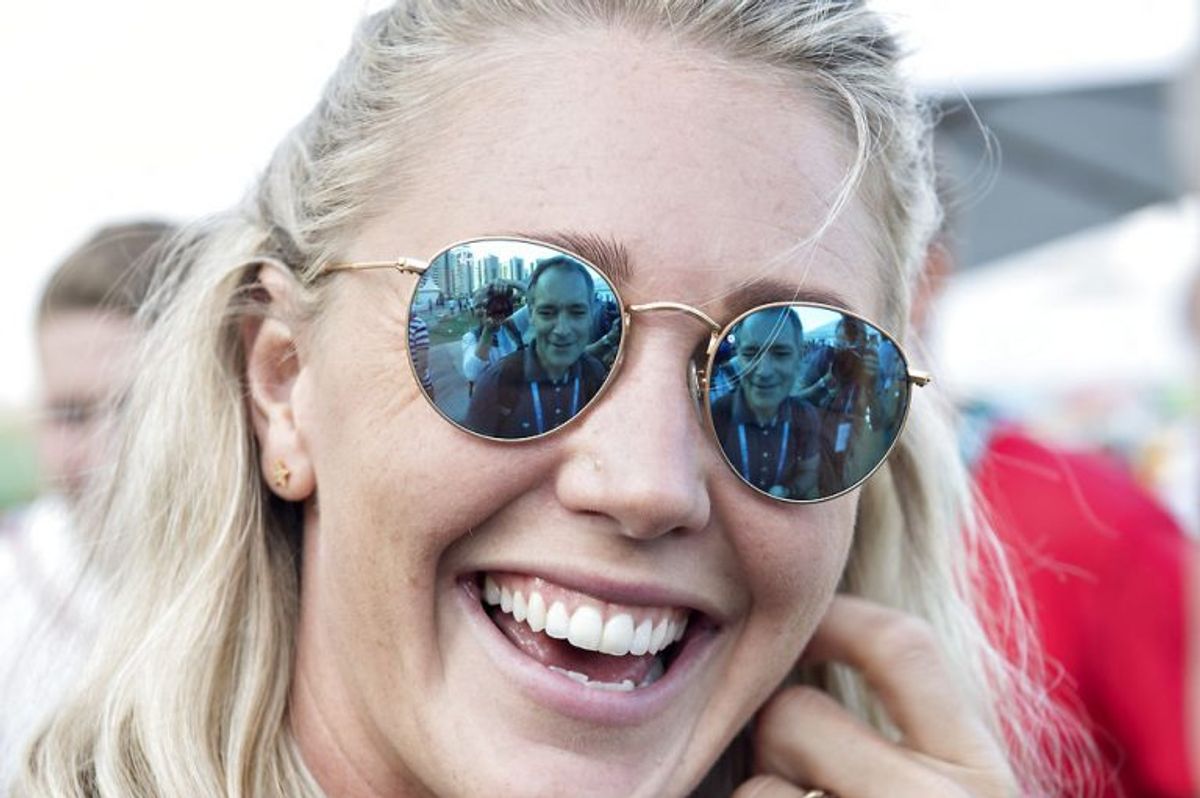 Den danske svømmer Jeanette Ottesen fylder 30 år. Hun er i øvrigt også nybagt mor. Foto: Jens Nørgaard Larsen/Scanpix (Arkivfoto)