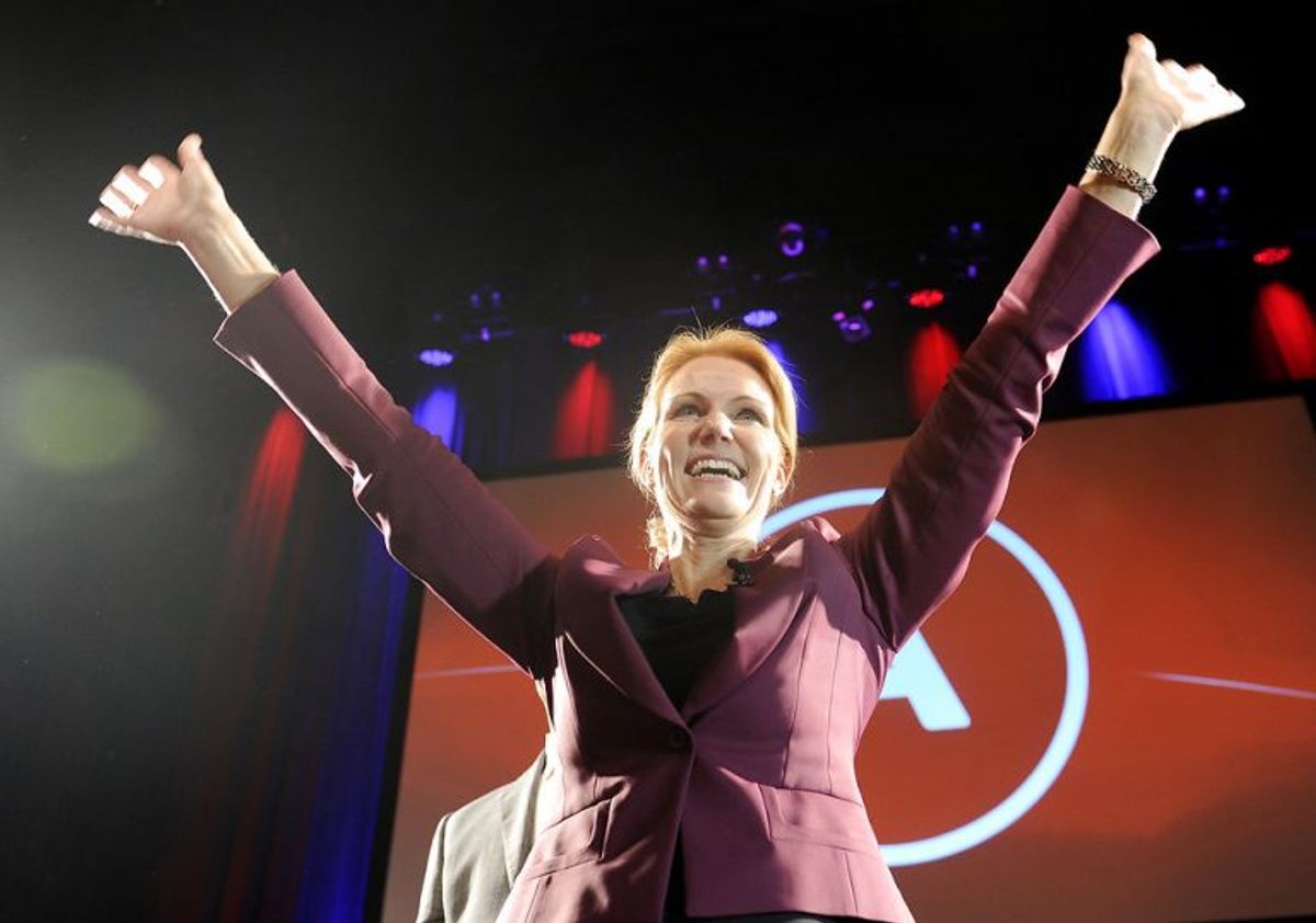 Helle Thorning-Schmidt blev i 2011 Danmarks første kvindelige statsminister. Foto: Fabian Bimmer/Scanpix (Arkivfoto)