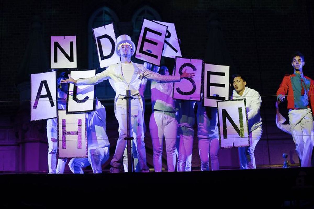Der blev også optrådt i forbindelse med fejringen af H. C. Andersen. Foto: Carsten Bundgaard/Scanpix