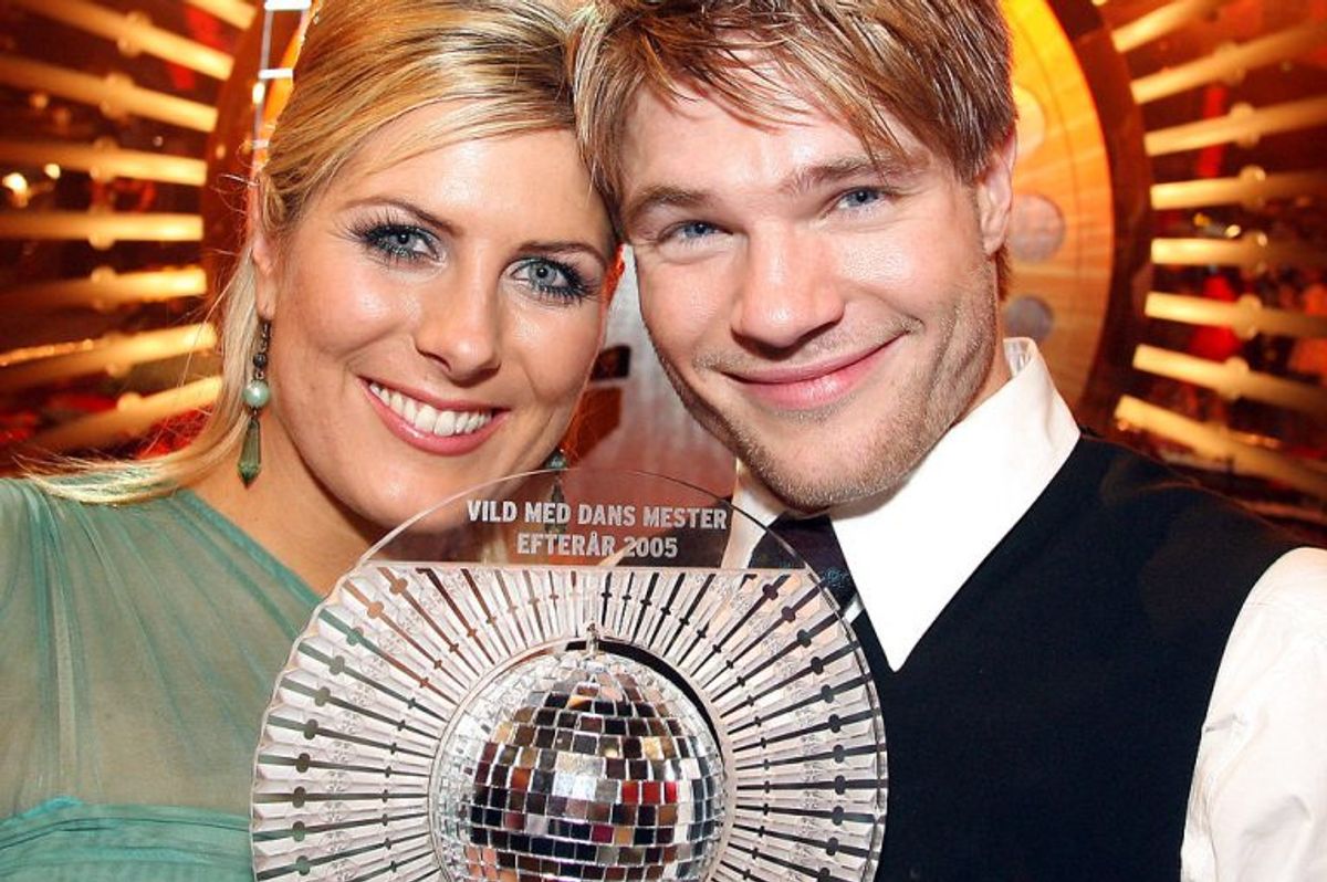 David Owe vandt Vild med dans i 2005 sammen med sin partner Vickie Jo Ringgaard. Foto: Mogens Flindt/Scanpix (Arkivfoto)