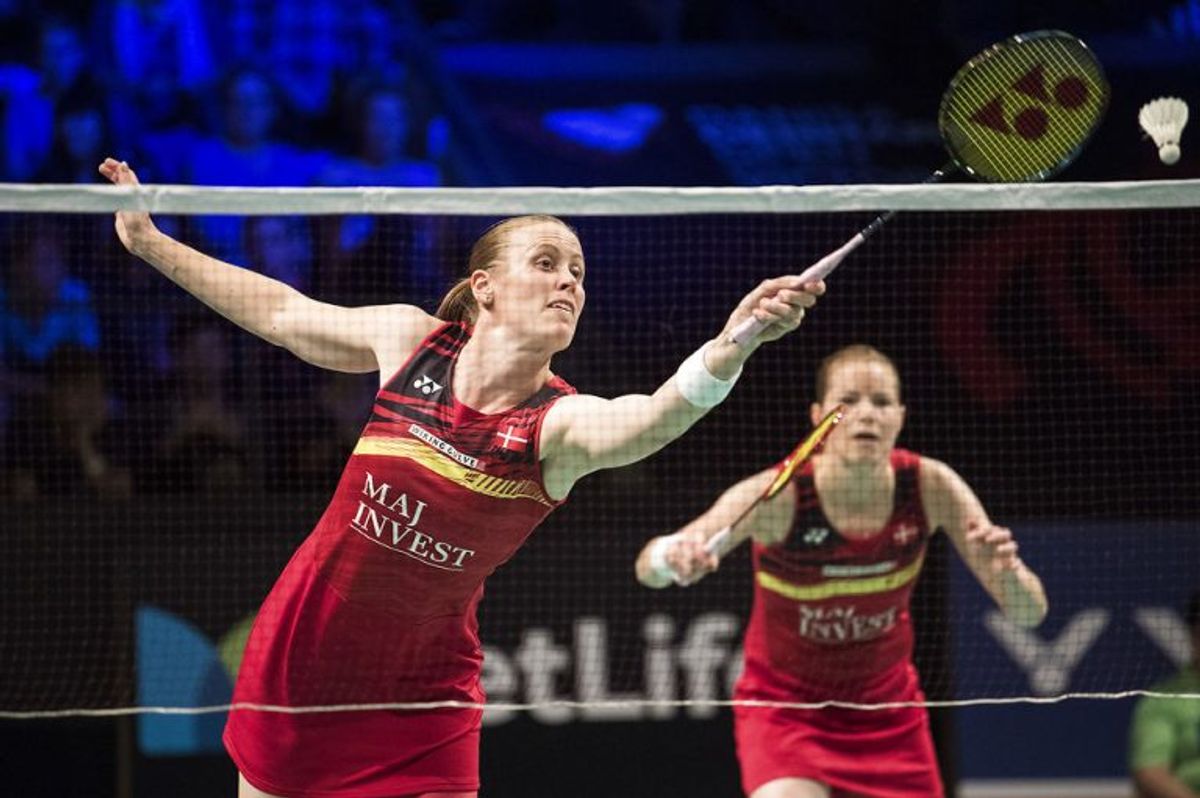 Kamilla Rytter Juhl er gået til nettet mens makkeren – og kæresten – Christinna Pedersen holder sig i baggrunden. Foto: Claus Fisker/Scanpix (Arkivfoto)