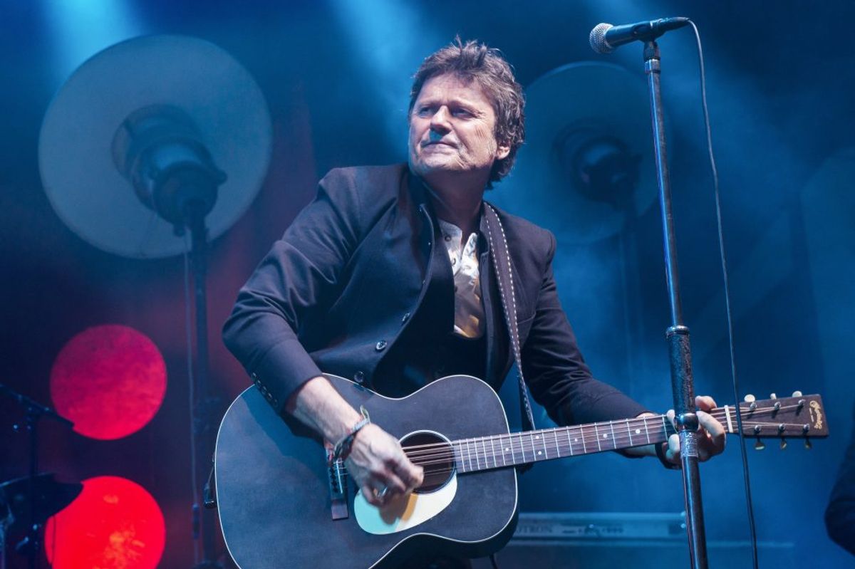 Poul Krebs er netop nu aktuel med albummet “Maleren og delfinerne på bugten”. Foto: Scanpix/Torben Christensen (Arkivfoto)