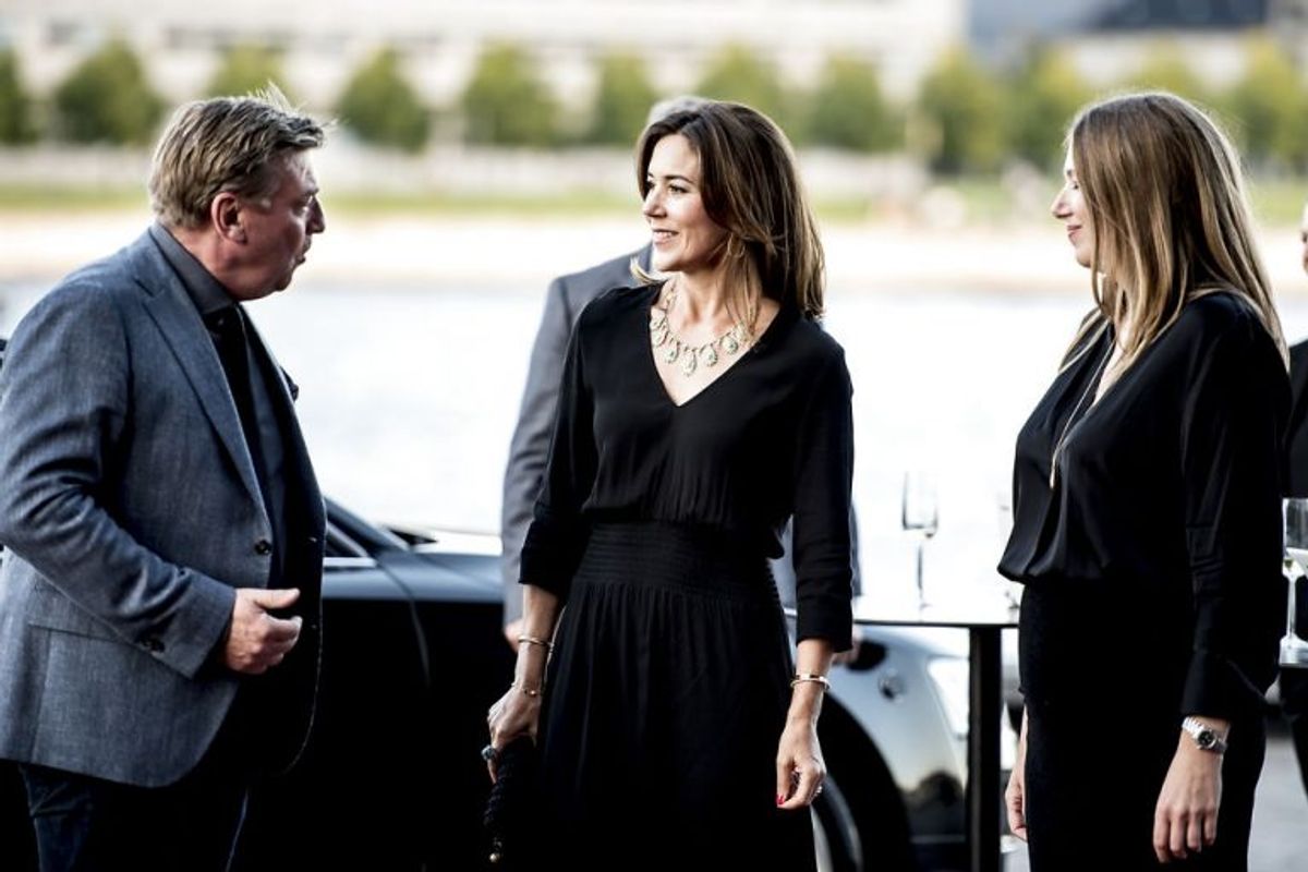 Kronprinsesse Mary kastede glans over åbningsarrangementet til Copenhagen TV Festival. Foto: Mads Claus Rasmussen/Scanpix