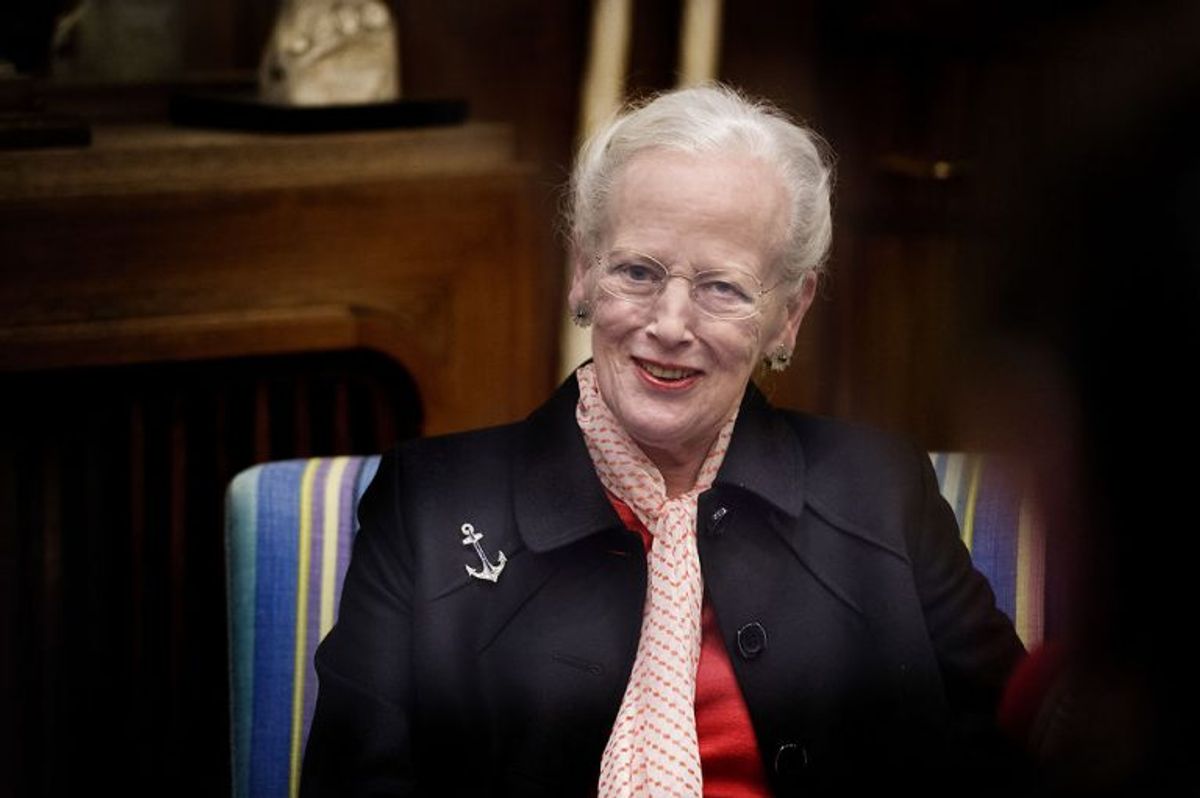 Dronning Margrethe var klar i mælet, da der blev spurgt ind til skilsmisserygter. Foto: Liselotte Sabroe/Scanpix.