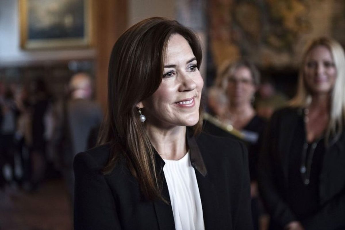 Kronprinsesse Mary modtog tirsdag en fornem pris i Børssalen i København. Kronprinsessen gav interview efter at have modtaget ‘The Womenomics Global Impact Award 2017’. KLIK VIDERE OG SE FLERE BILLEDER. Foto: Ida Guldbæk Arentsen/Scanpix