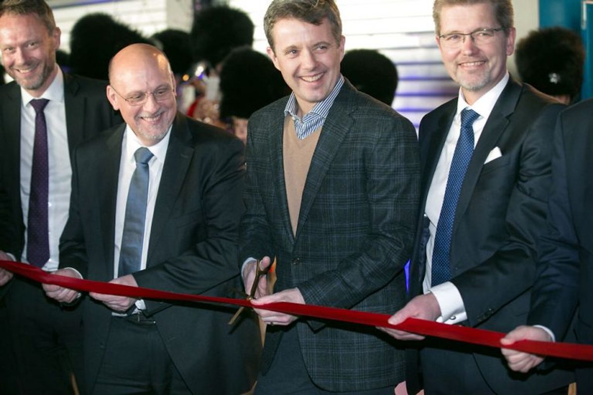 Royal Arena i Ørestad i København blev lørdag officielt indviet af bl.a. kronpris Frederik. Foto: Bjarke Ørsted/Scanpix