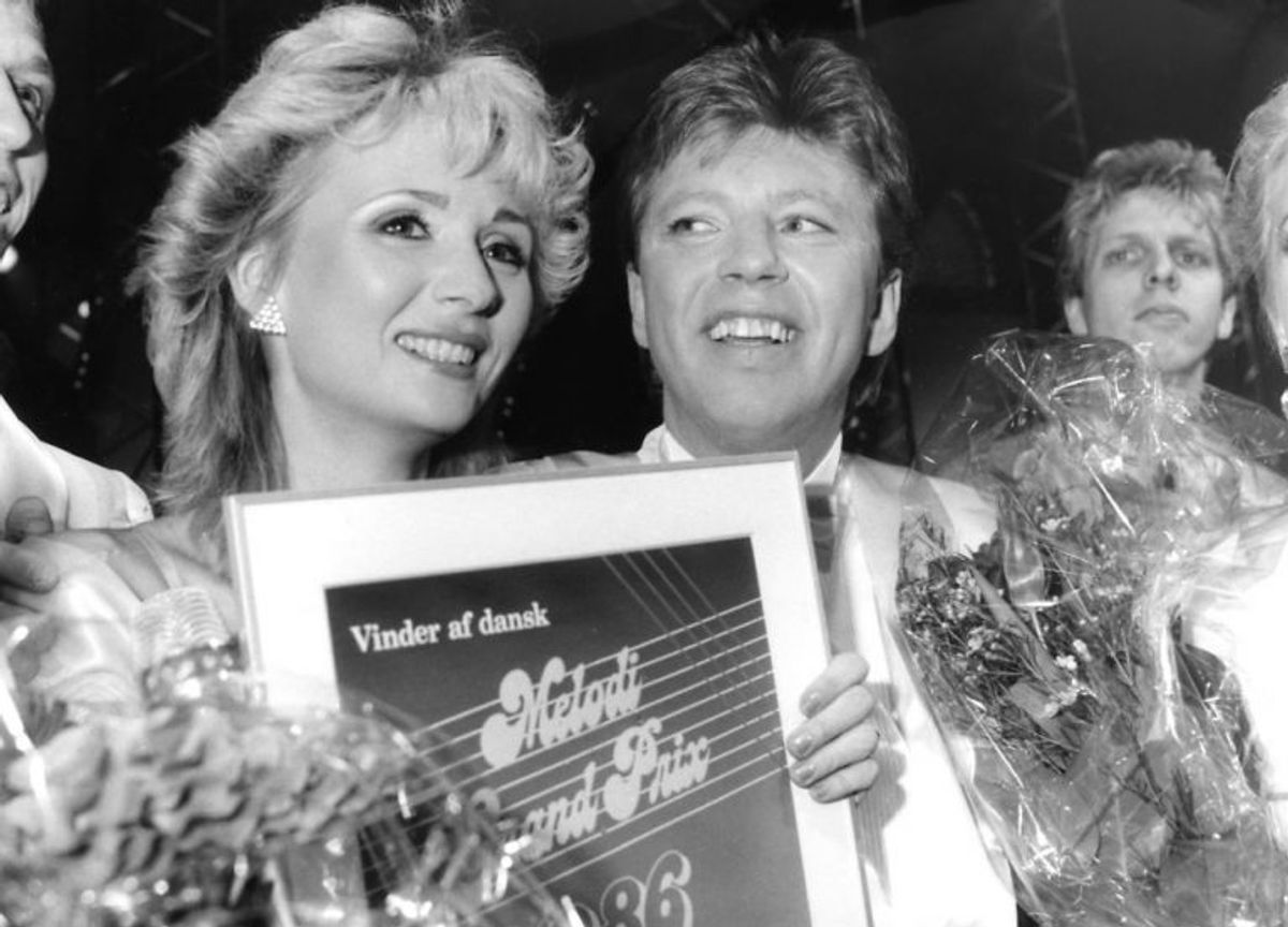 Trax, vandt Dansk Melodi Grand Prix 1986 med sangen Du er fuld af løgn. Foto: Connie Marini/Scanpix (Arkivfoto)