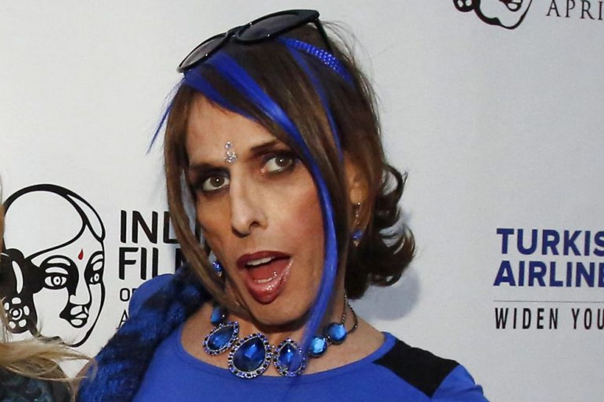 Den amerikanske skuespiller, musiker og aktivist for transkønnede, Alexis Arquette, døde den 9. september 2016 i en alder af 47. Foto: Mario Anzuoni/Scanpix.