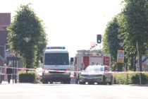 Evakuerer omkring rådhus