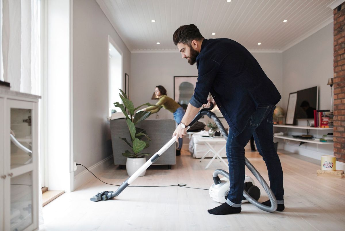 Hvis du spilder, så få det gjort rent med det samme. Foto: Maskot / Scanpix Maskot