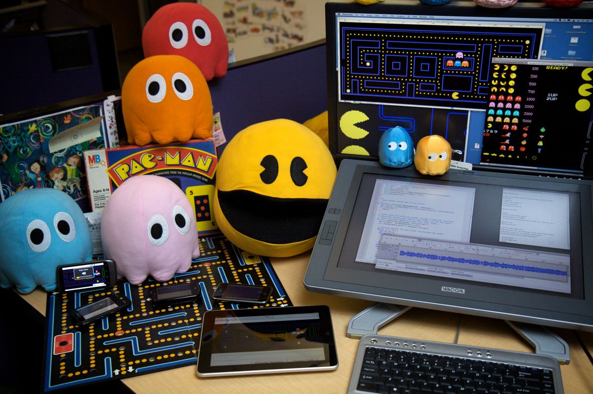 I 80'erne mødte vi første gang videospil og bip-bip-spil sådan rigtigt - og en af de helt store fænomener blev spillet Pac Man. Foto: Marcin Wichary / Wikimedia Commons