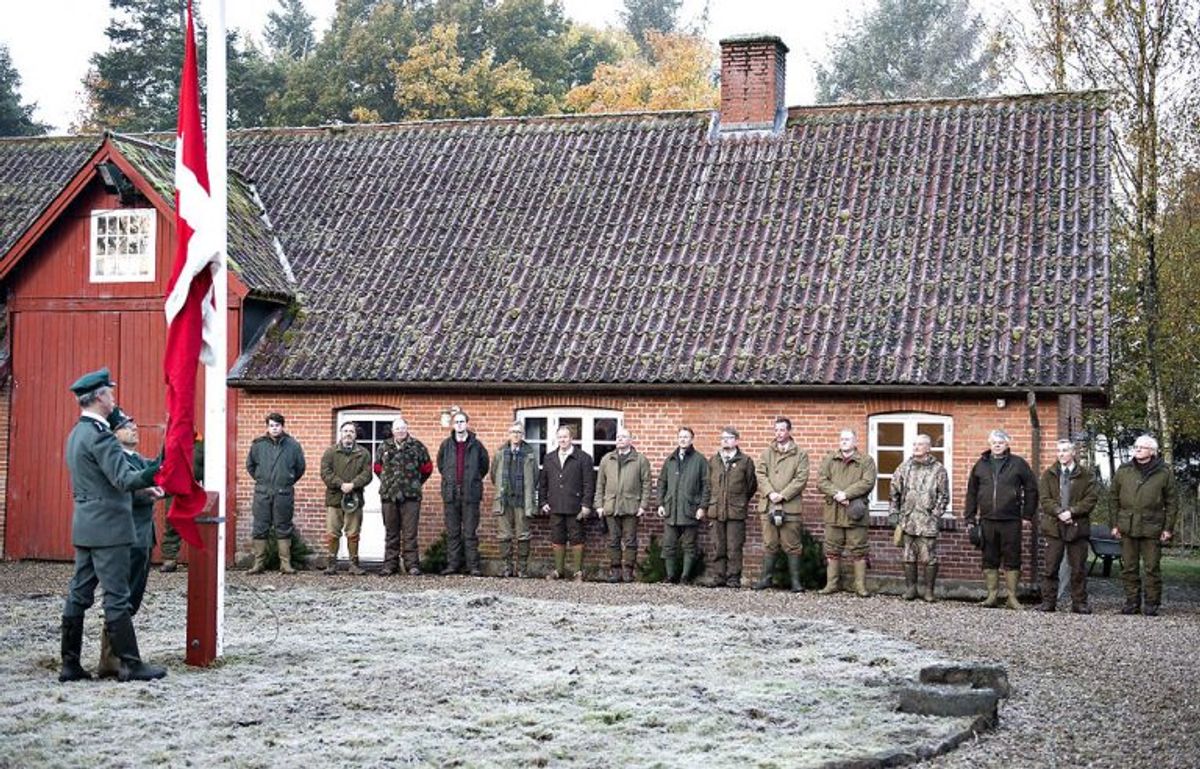 Prins Henrik var 25. oktober vært ved en jagt i Gludsted Plantage i Midtjylland. Foto: Henning Bagger/Scanpix.