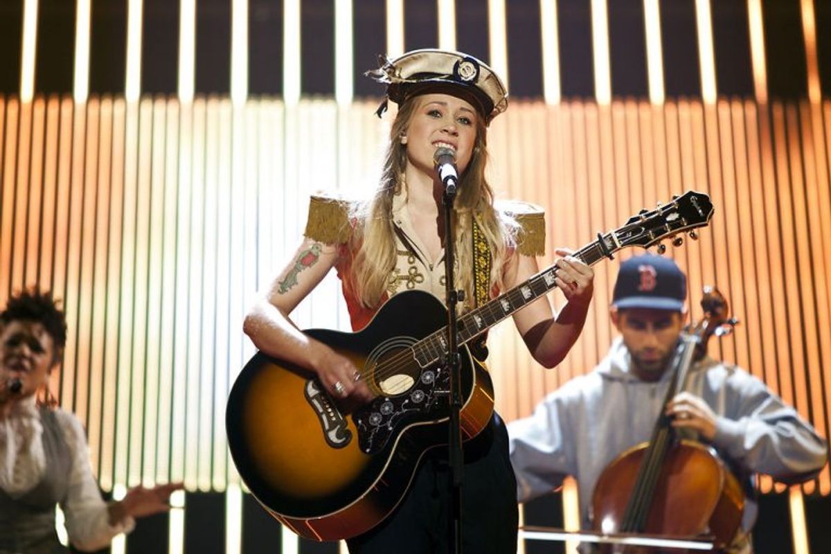 Soluna Samay vandt Dansk Melodi Grand Prix 2012 med Should’ve Known Better. Foto: Camilla Rønde/Scanpix (Arkivfoto)