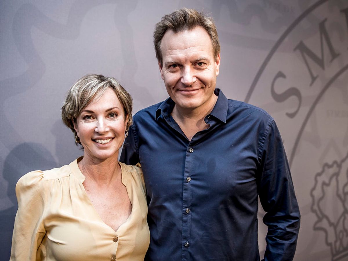Natasja Crone og Rasmus Tantholdt. (Foto: Mads Claus Rasmussen/Scanpix 2017)