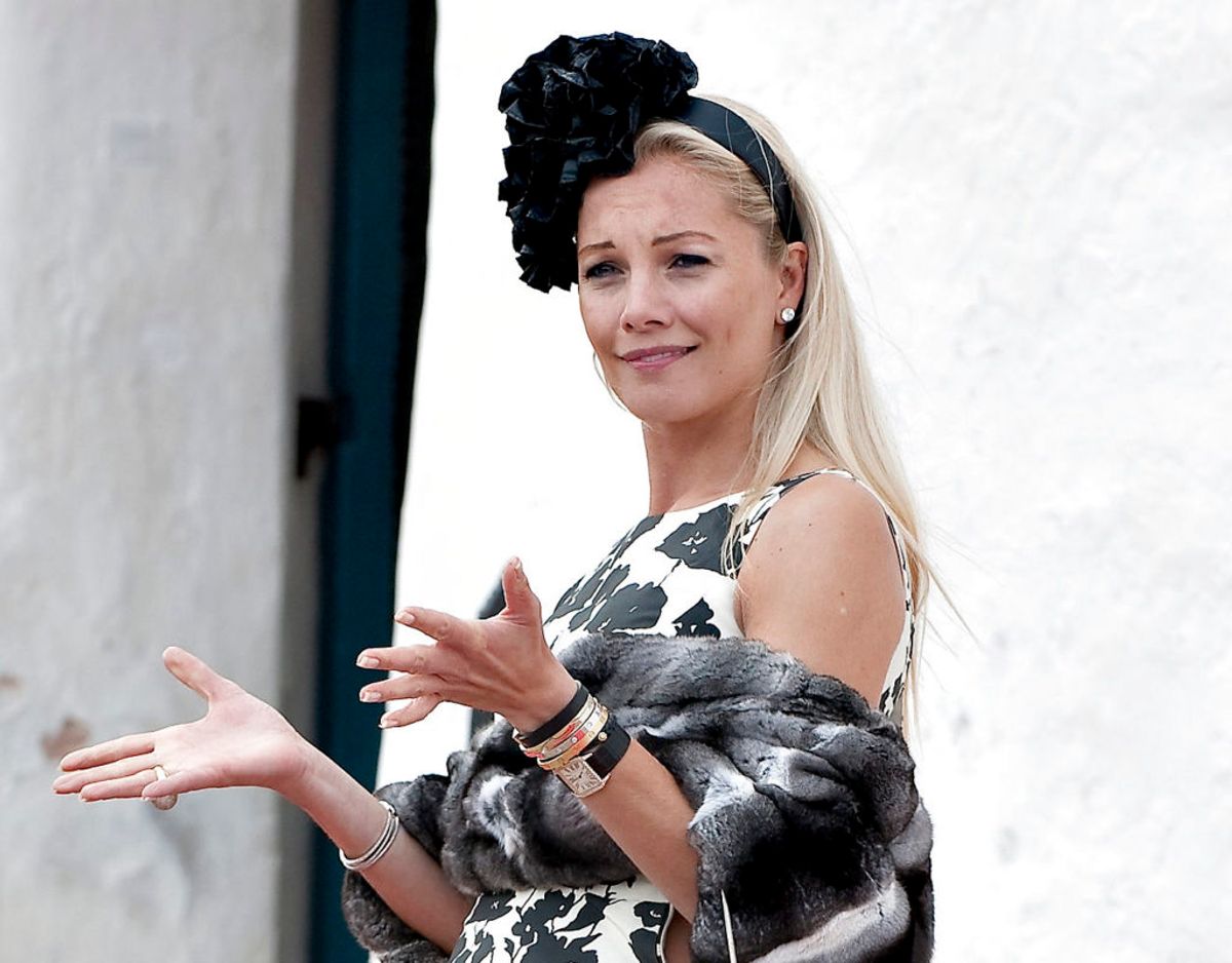 Prinsedåb i Møgeltønder Kirke. Caroline Fleming.