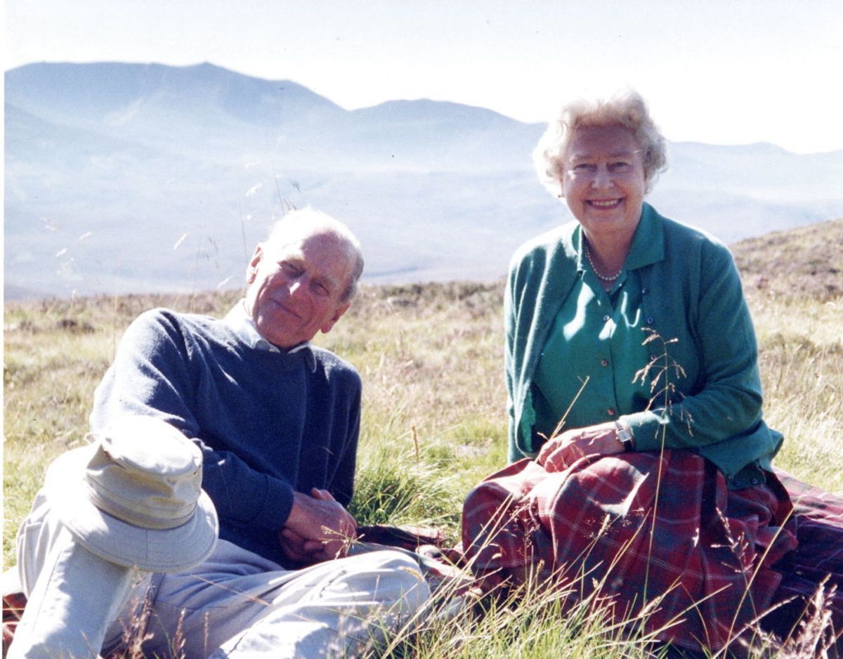 Et af de gode minder har om sin afdøde svigerfar. Billedet har hun selv taget under et besøg hos dronningen og prinsen i Skotland tilbage i 2003. Foto: Scanpix/The Countess of Wessex via PA Wire/Handout via REUTERS