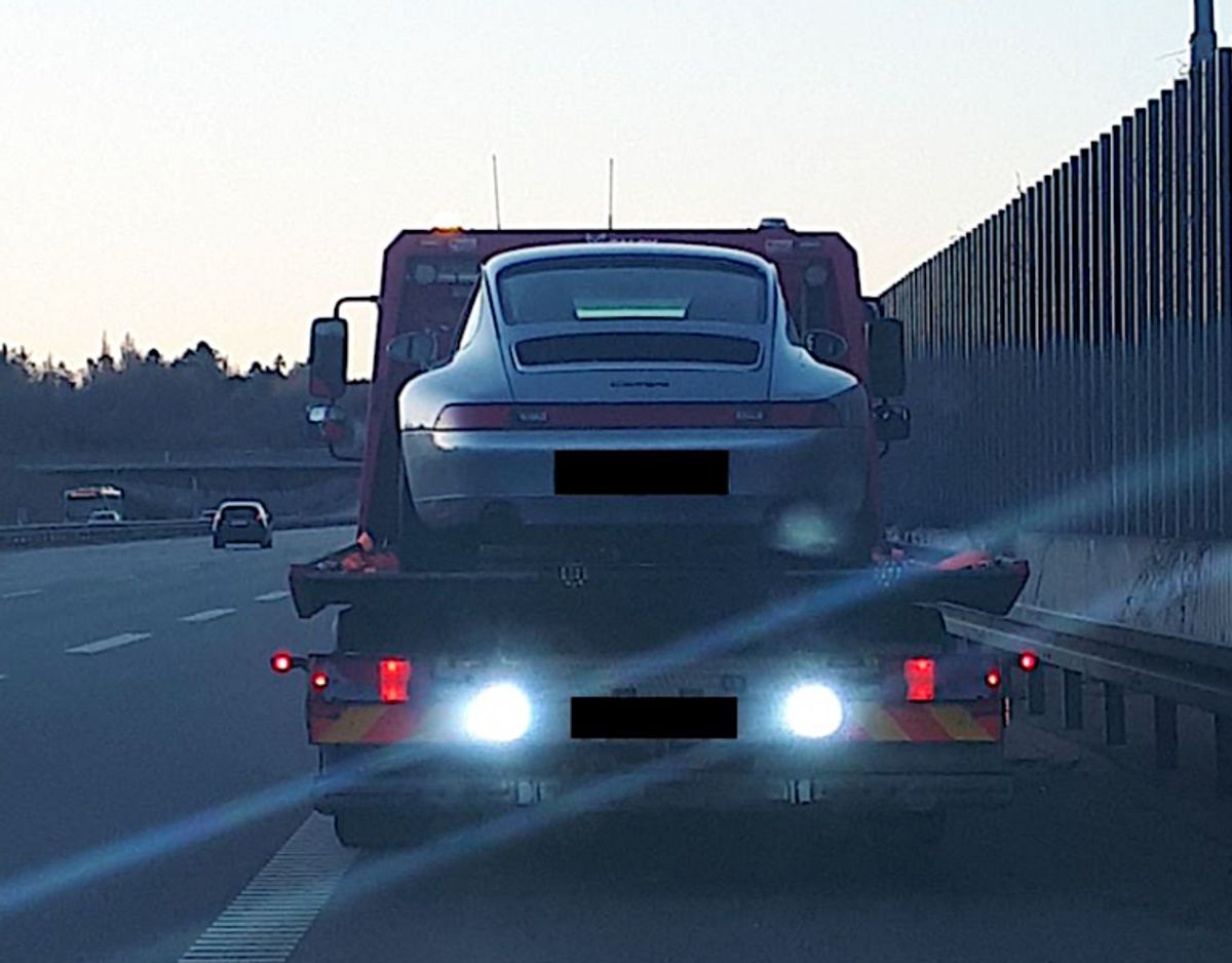 Denne Porsche beslaglagde Nordsjællands Politi i begyndelsen af april efter at have kørt 209 km/t.
