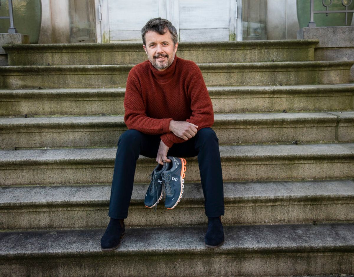Kronprins Frederik er idémand bag Royal Run og har deltaget flere gange, men nu er løbet altså ramt af en aflysning. Foto: Kongehuset/Ritzau Scanpix