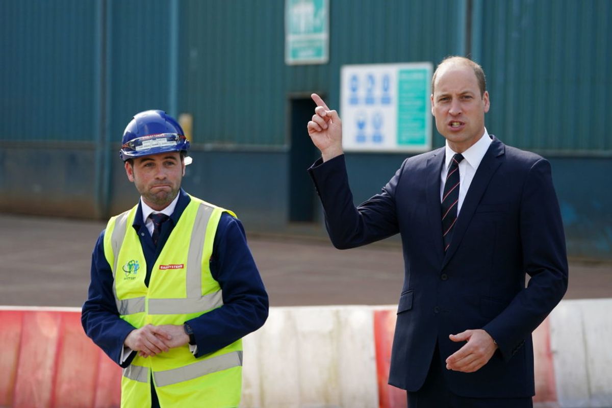 Under et besøg i Skotland kom prins William med store nyheder. Foto: Andrew Milligan/Pool via REUTERS / Scanpix