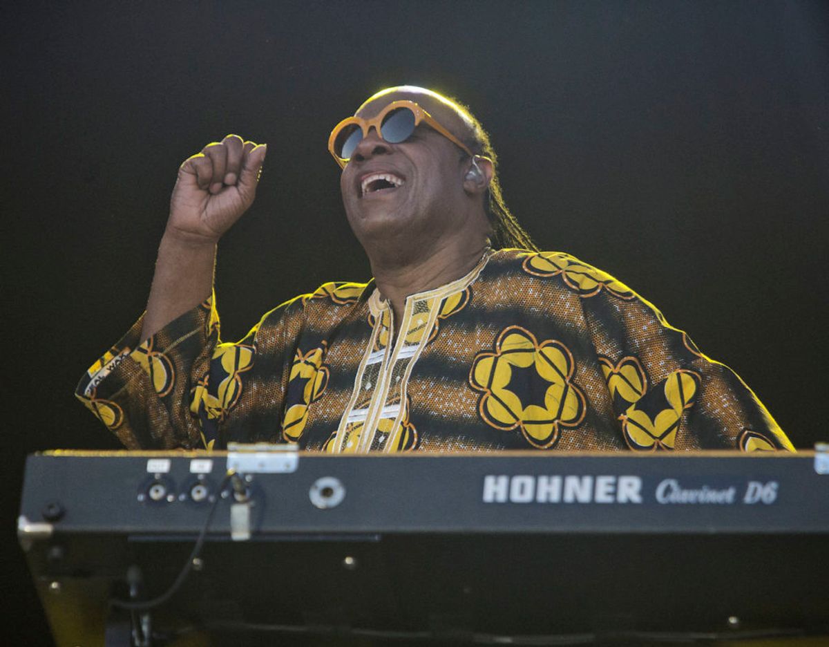 Stevie Wonder er også en af de store kunstnere, BBC gerne ser optræde ved koncerten. Foto: Betina Garcia/Ritzau Scanpix