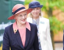 Sådan så dronningen EM-kampen