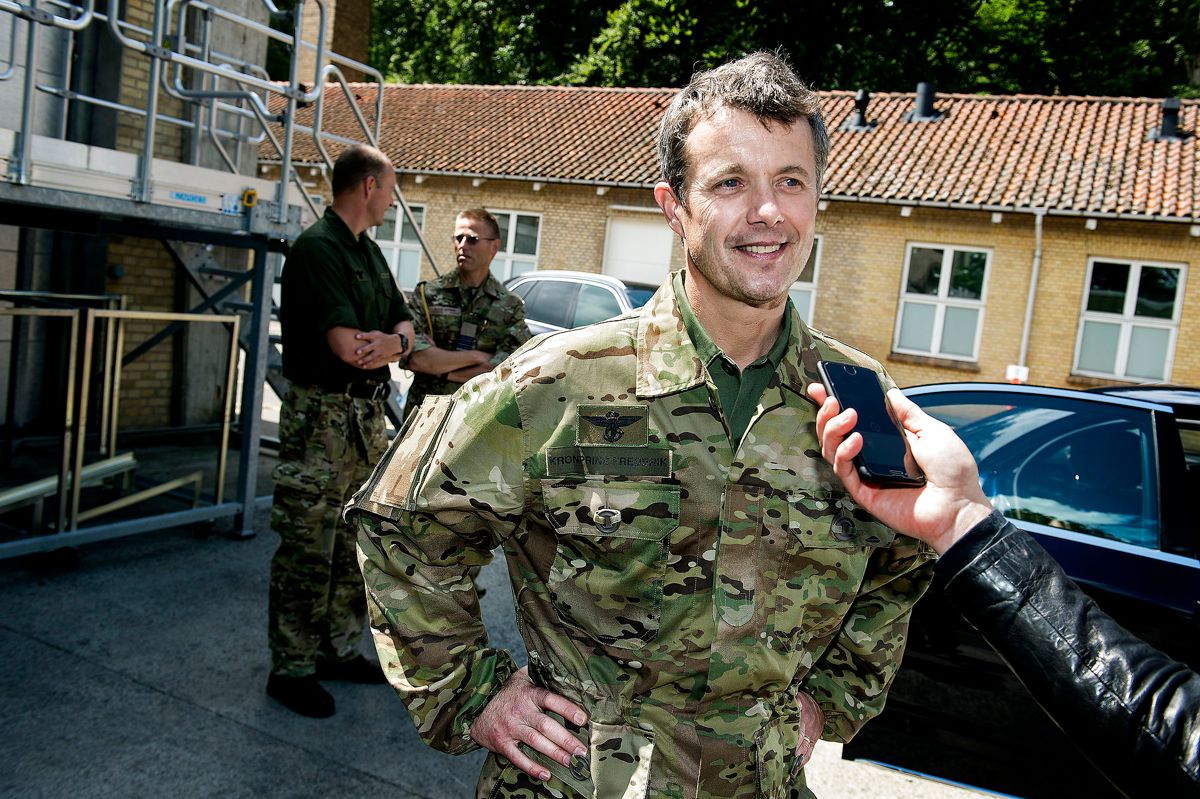Kronprins Frederik til jubilæumsarrangement for Frømandskorpset for fire år siden.