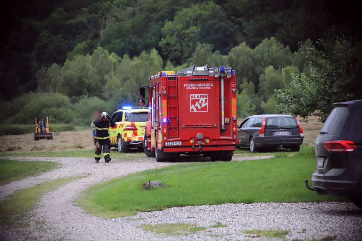 En 78-årig mand blev ramt af en truck, da han foretog noget arbejdet. Foto: Presse-fotos.dk