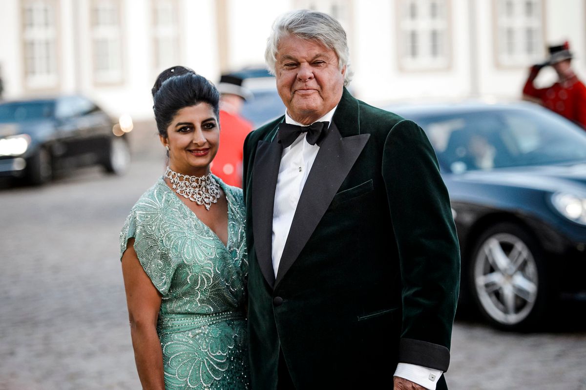 Christian Kjær og Susan Astani. Nu er hustruen indlagt med en alvorlig tarminfektion. Hun ligger på en isolationsstue.