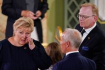 Statsminister i tårer